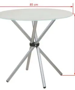 vidaXL Five Piece Dining Table and Chair Set