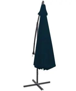 vidaXL Cantilever Umbrella 3.5 m Blue