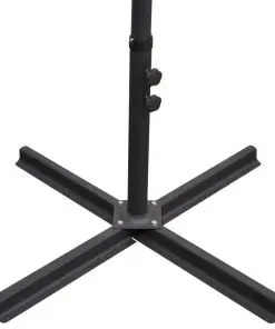 vidaXL Cantilever Umbrella 3.5 m Blue