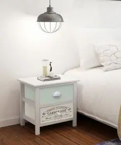 vidaXL French Bedside Cabinet Wood