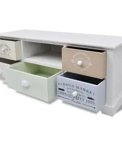 vidaXL French TV Cabinet Wood