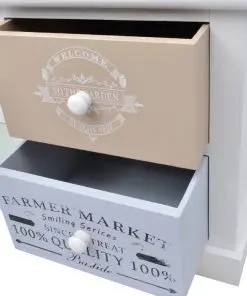 vidaXL French TV Cabinet Wood