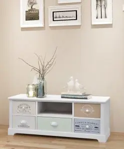 vidaXL French TV Cabinet Wood