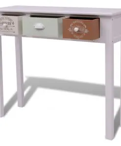 vidaXL French Console Table Wood
