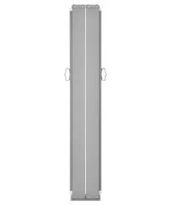 vidaXL Retractable Side Awning Black 160×600 cm