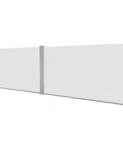 vidaXL Retractable Side Awning 160×600 cm Cream