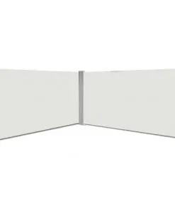 vidaXL Retractable Side Awning 160×600 cm Cream