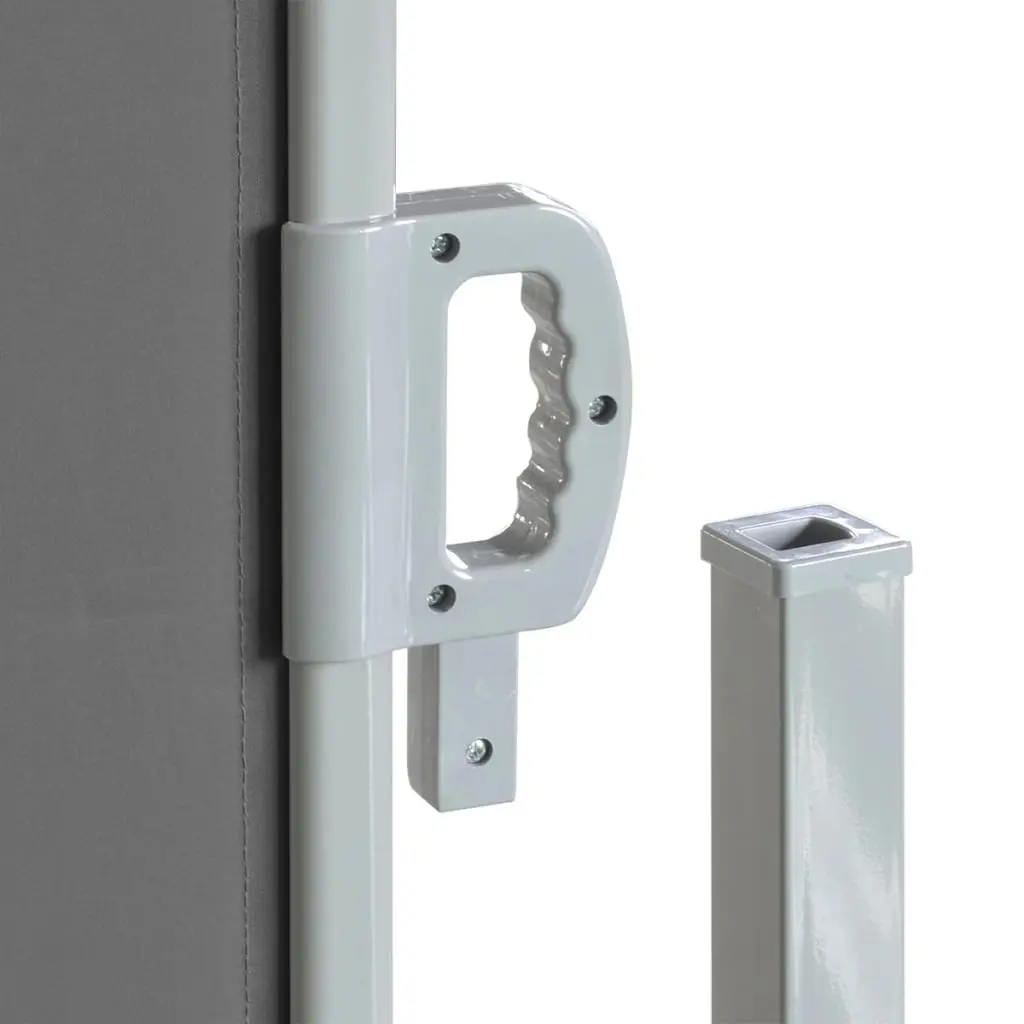 vidaXL Retractable Side Awning 180×600 cm Grey