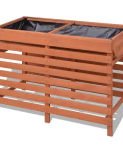 vidaXL Planter 100x50x71 cm Wood