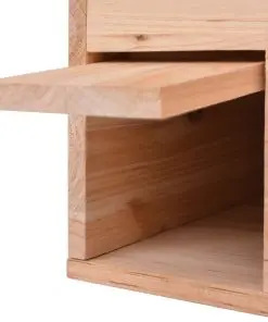 vidaXL Hedgehog House 45x33x22 cm Wood