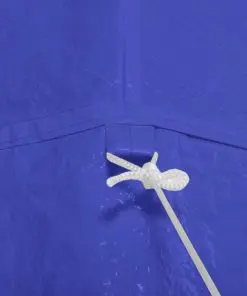 vidaXL Marquee with 6 Side Walls Blue 2×2 m