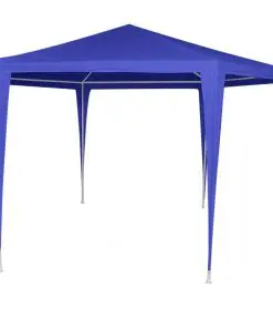 vidaXL Marquee with 6 Side Walls Blue 2×2 m