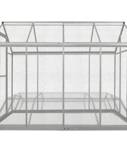 vidaXL Outdoor Aviary Aluminium 178x242x192 cm