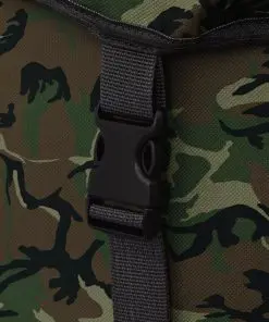vidaXL Army-Style Backpack 65 L Camouflage