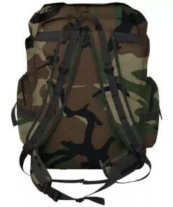 vidaXL Army-Style Backpack 65 L Camouflage