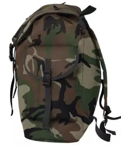 vidaXL Army-Style Backpack 40 L Camouflage