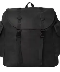 vidaXL Army-Style Backpack 40 L Black