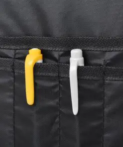 vidaXL School Backpack 40 L Black and Grey