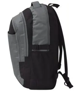 vidaXL School Backpack 40 L Black and Grey