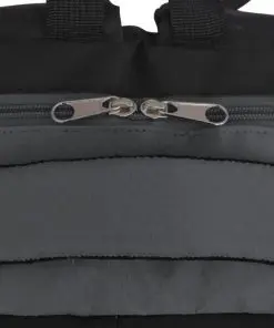 vidaXL School Backpack 40 L Black and Grey