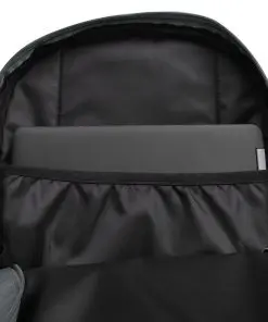 vidaXL School Backpack 40 L Black and Grey