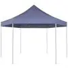 vidaXL Hexagonal Pop-Up Foldable Marquee Dark Blue 3.6×3.1 m