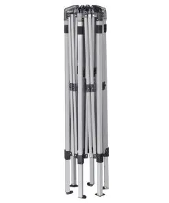 vidaXL Hexagonal Pop-Up Marquee with 6 Sidewalls Cream White 3.6×3.1 m