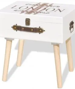 vidaXL Side Cabinet 40x30x41.5 cm White