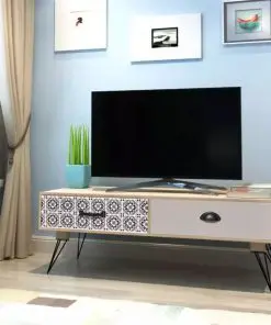 vidaXL TV Side Table 100x40x35 cm Brown