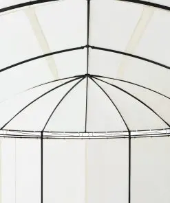 vidaXL Gazebo Cream White 530x350x265 cm