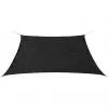 vidaXL Sunshade Sail HDPE Square 3.6×3.6 m Anthracite