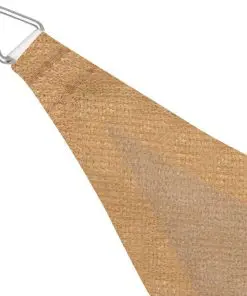 vidaXL Sunshade Sail HDPE Triangular 5x5x5 m Beige