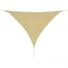 vidaXL Sunshade Sail Oxford Fabric Triangular 5x5x5 m Beige