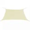vidaXL Sunshade Sail Oxford Fabric Square 3.6×3.6 m Cream