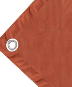 vidaXL Balcony Screen Oxford Fabric 75×400 cm Terracotta