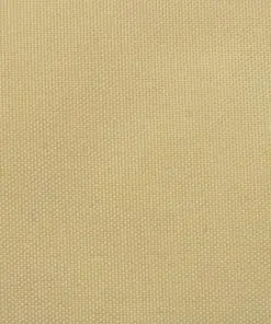 vidaXL Balcony Screen Oxford Fabric 90×400 cm Beige