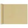 vidaXL Balcony Screen Oxford Fabric 90×600 cm Beige