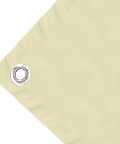 vidaXL Balcony Screen Oxford Fabric 75×600 cm Cream