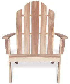 vidaXL Adirondack Chair Solid Teak Wood