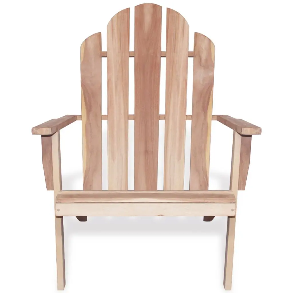 vidaXL Adirondack Chair Solid Teak Wood