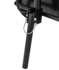 vidaXL Bike Cargo Trailer/Hand Wagon Black 70 L