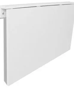 vidaXL Folding Wall Table White 100×60 cm