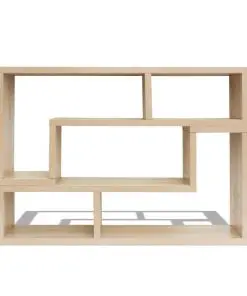 vidaXL TV Cabinet Double L-Shaped Oak