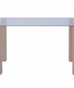 vidaXL Dining Table Glass 120x60x75 cm