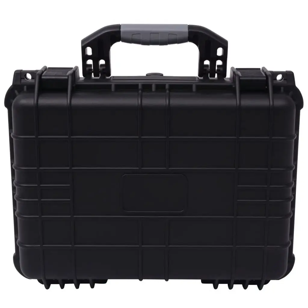 vidaXL Protective Equipment Case 40.6x33x17.4 cm Black