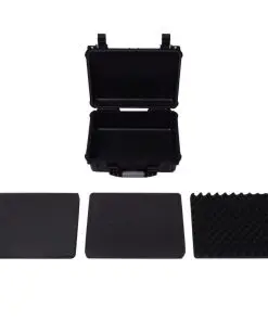 vidaXL Protective Equipment Case 40.6x33x17.4 cm Black