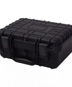 vidaXL Protective Equipment Case 35×29.5×15 cm Black