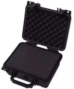 vidaXL Protective Equipment Case 27×24.6×12.4 cm Black