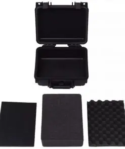 vidaXL Protective Equipment Case 27×24.6×12.4 cm Black