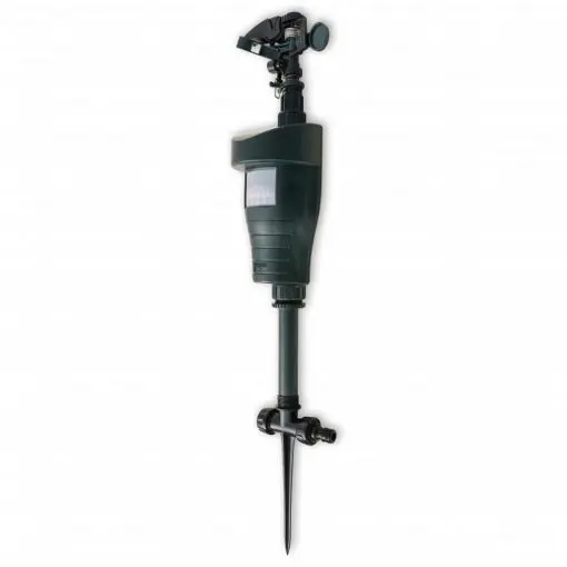vidaXL Jet-Spray Animal Repellent with PIR Sensor Dark Green